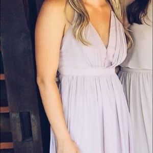Long Mauve Formal Dress